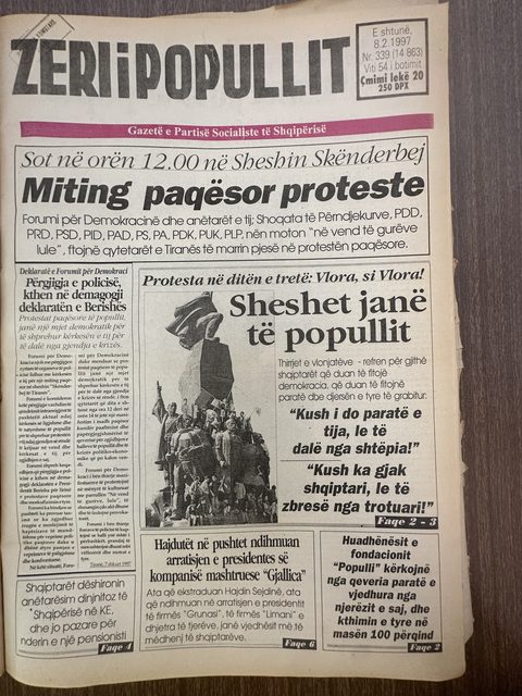 Zëri i Popullit 1997-02-08